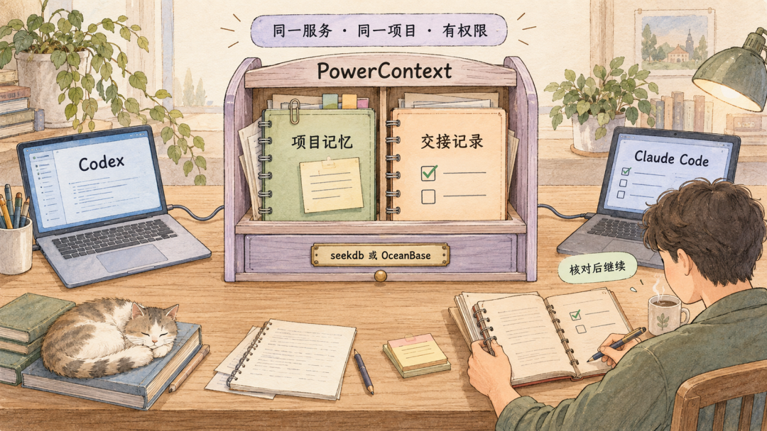 PowerContext 共享项目记忆与交接记录