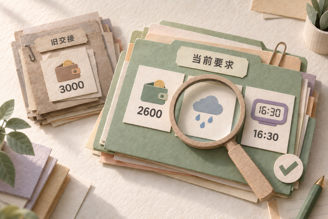 预算下调与雨天要求更新