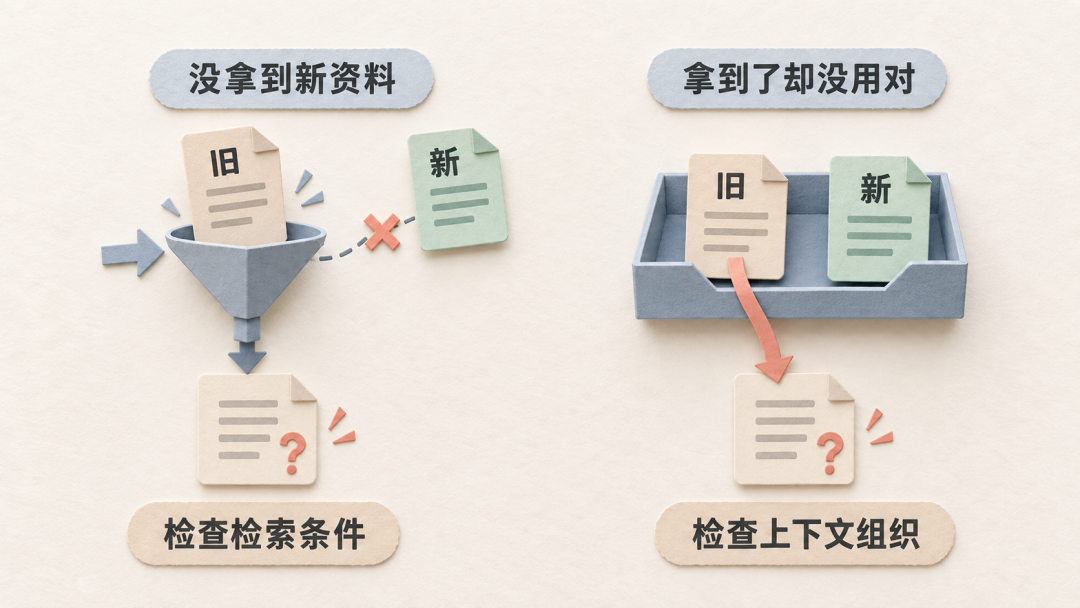 旧版文档引用错误的观测排查