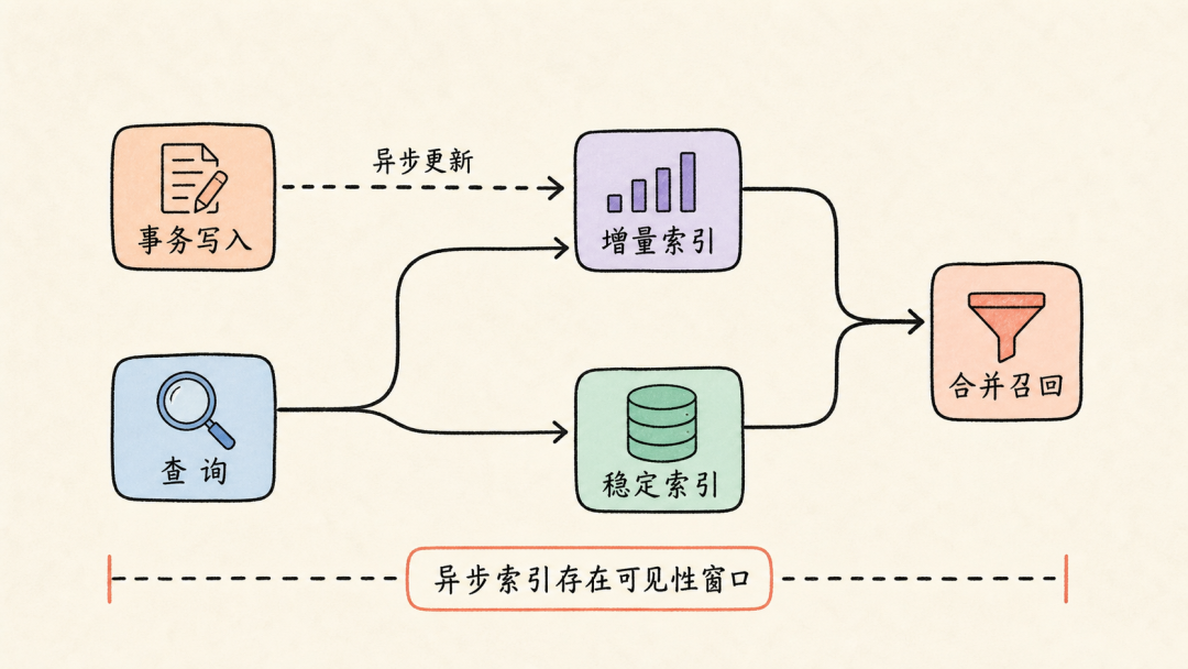 不只看空载:边写边查时,检索稳不稳?讲解图10
